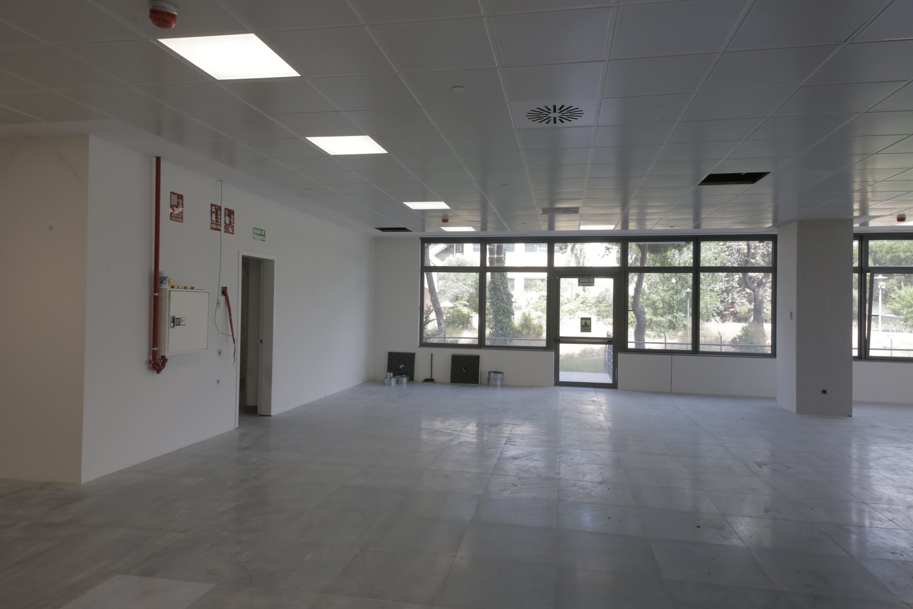 La planta hoy, vista general