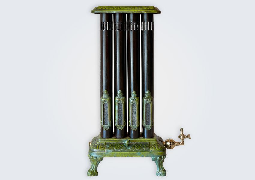 Estufa art nouveau